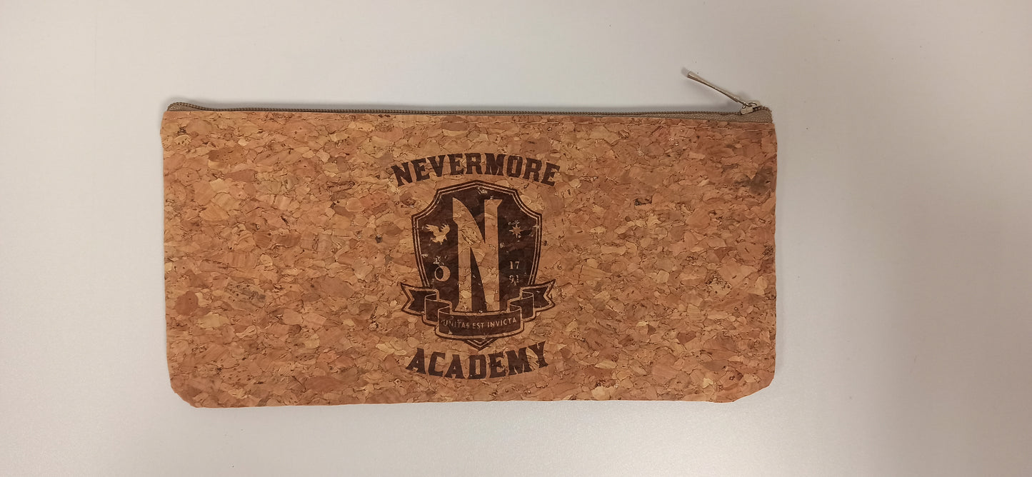 Estuche / neceser de corcho grabado a láser