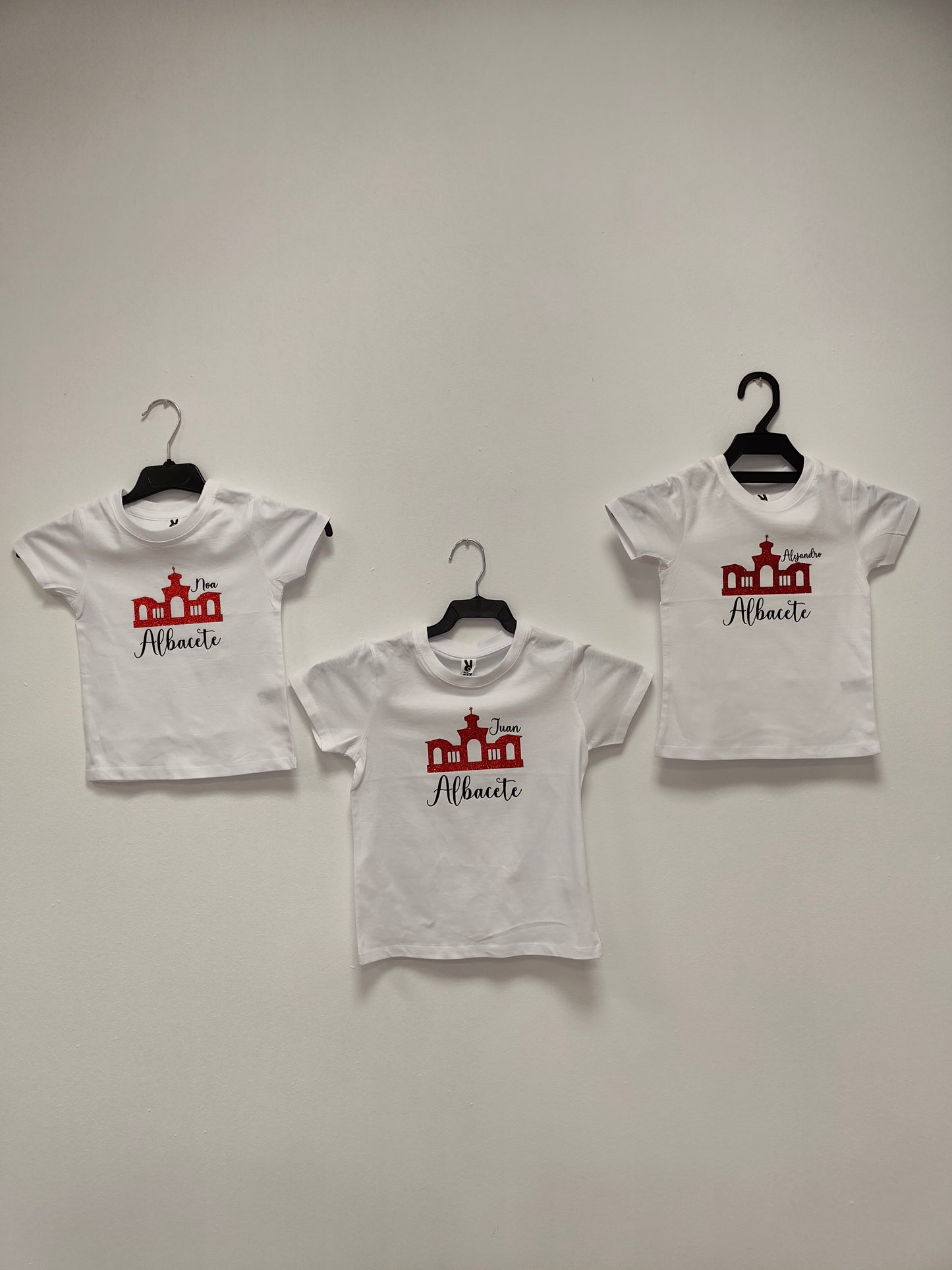 Camiseta infantil – Vinilo purpurina