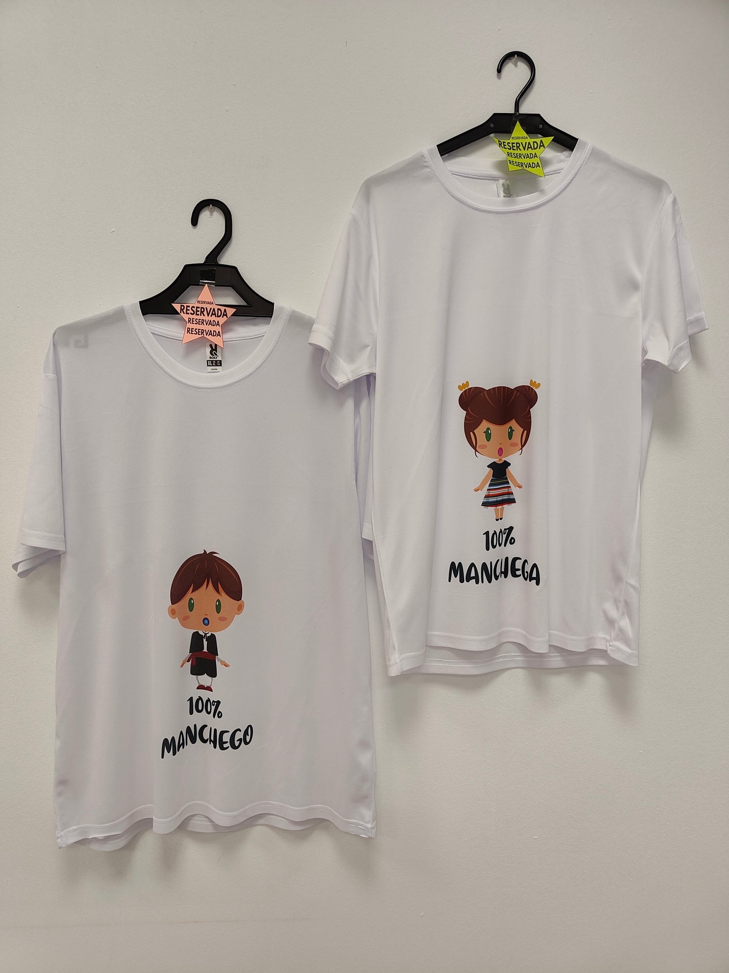 Camisetas estampadas – Diseño manchego