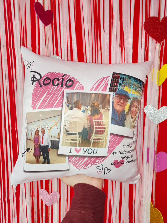 Cojín personalizado