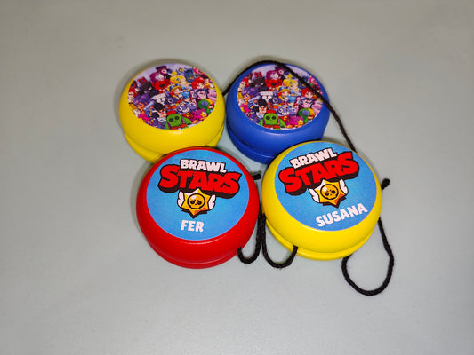 Yoyo de madera 3 colores