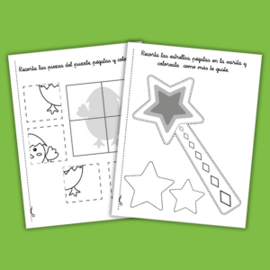 ✂️ Aprende a Recortar para Niños de 3 a 7 Años