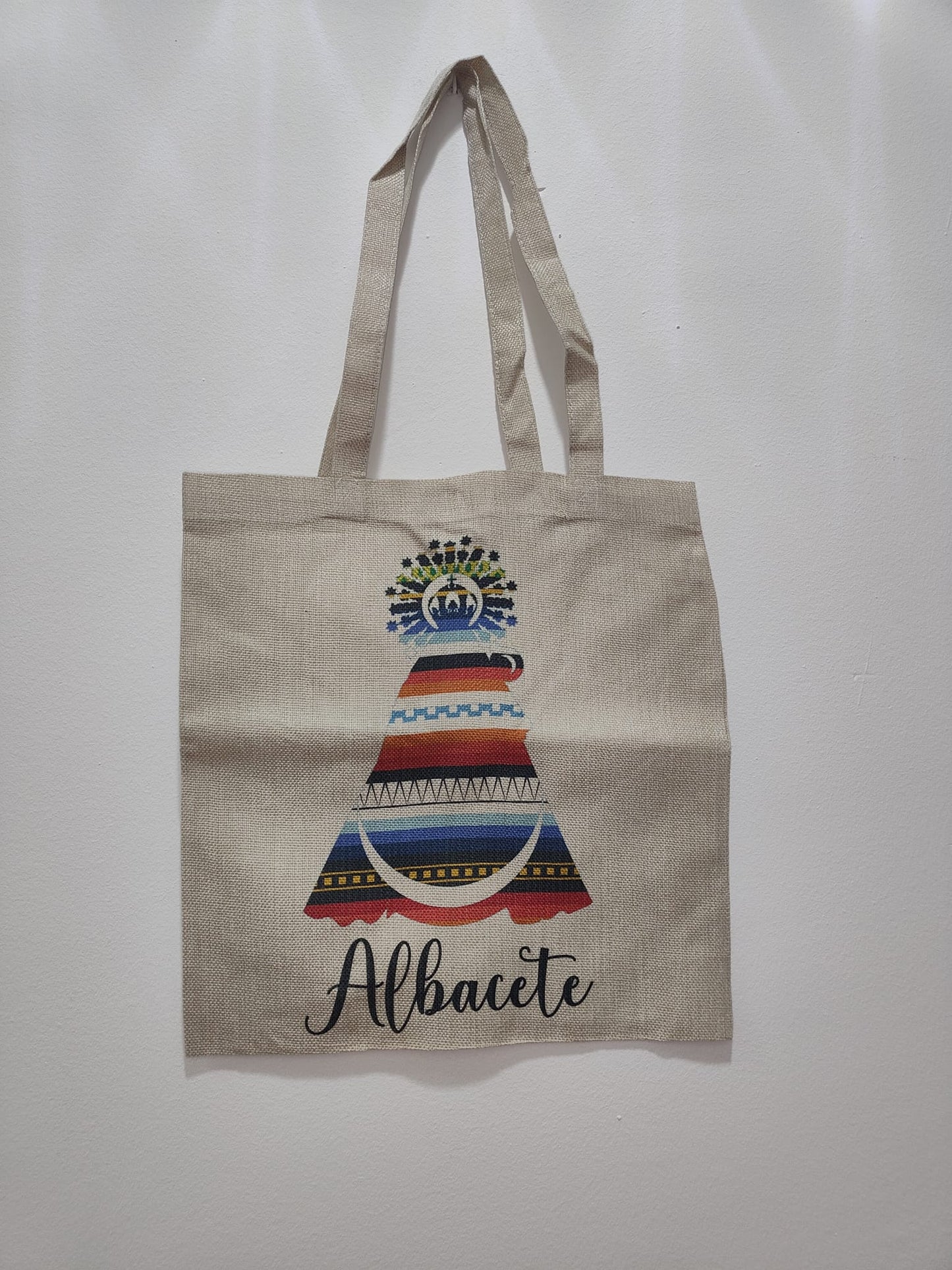Totebag tela lino – Diseño manchego