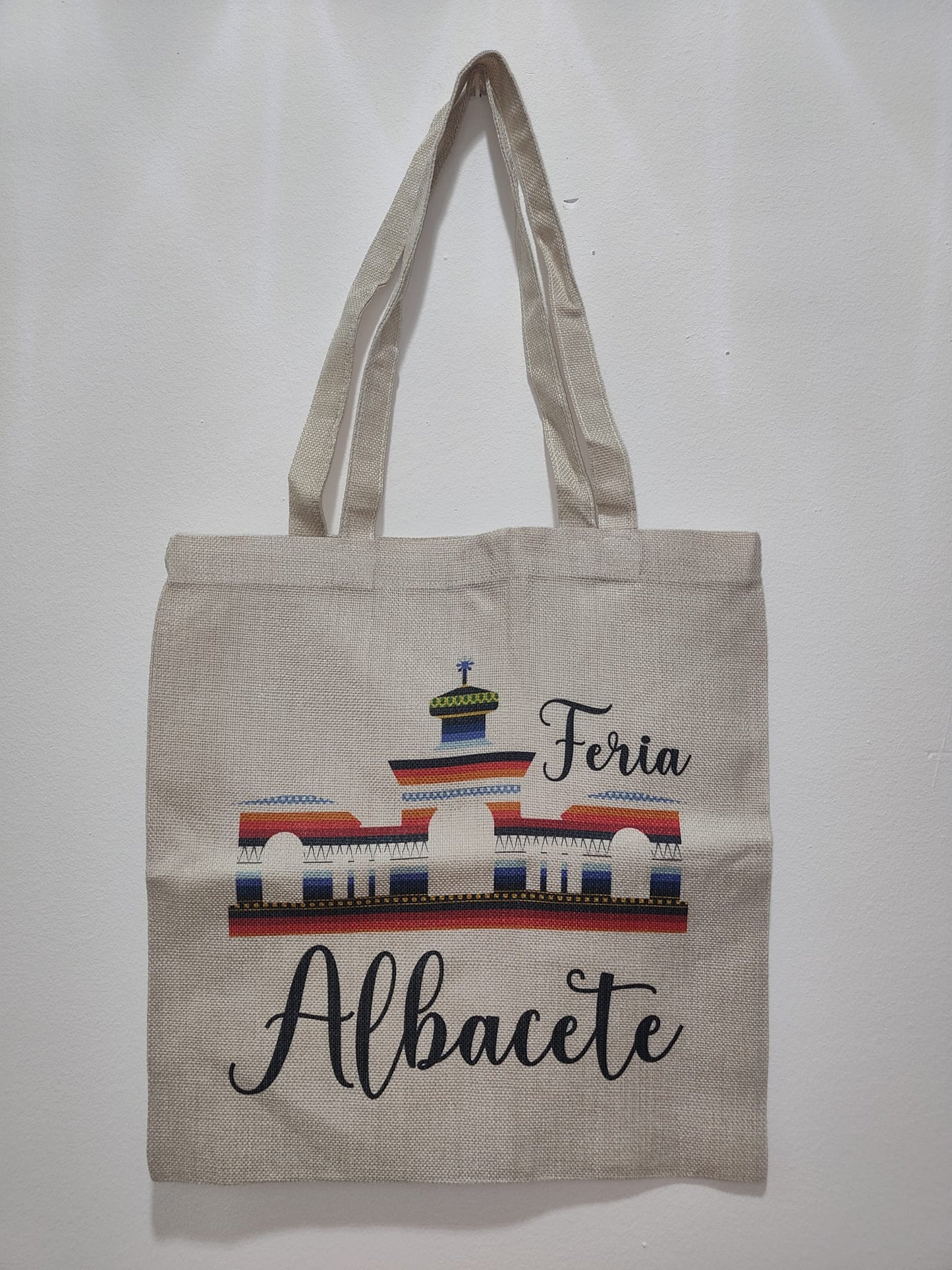 Totebag tela lino – Diseño manchego