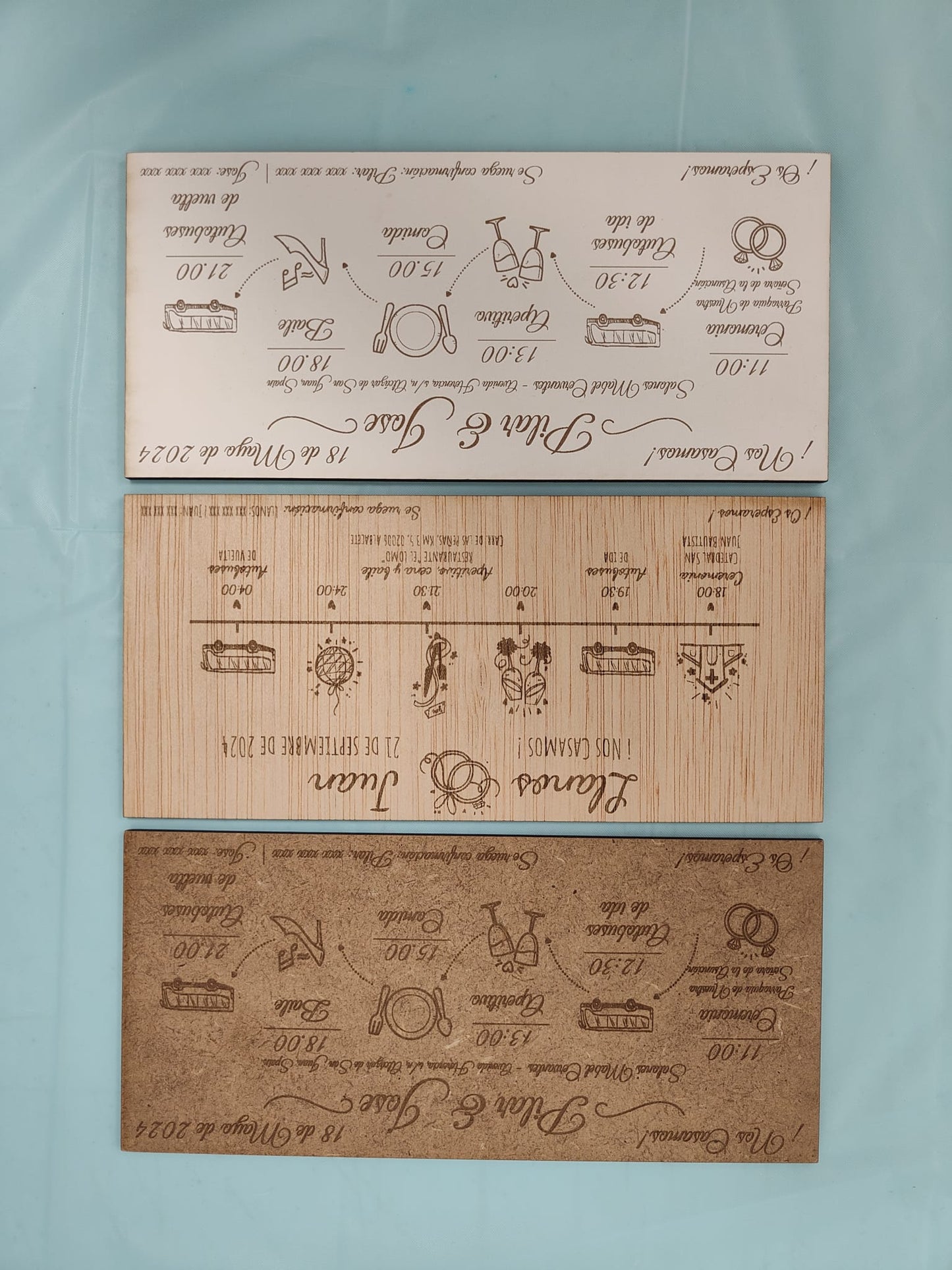 Diseño Personalizado de Invitaciones de Boda (Formato digital)