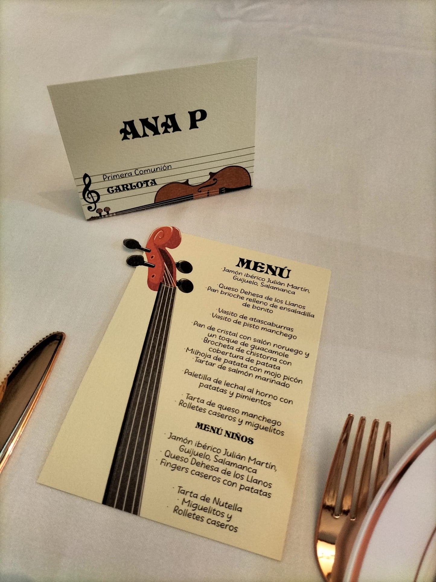 Diseño de minutas para eventos (formato digital)