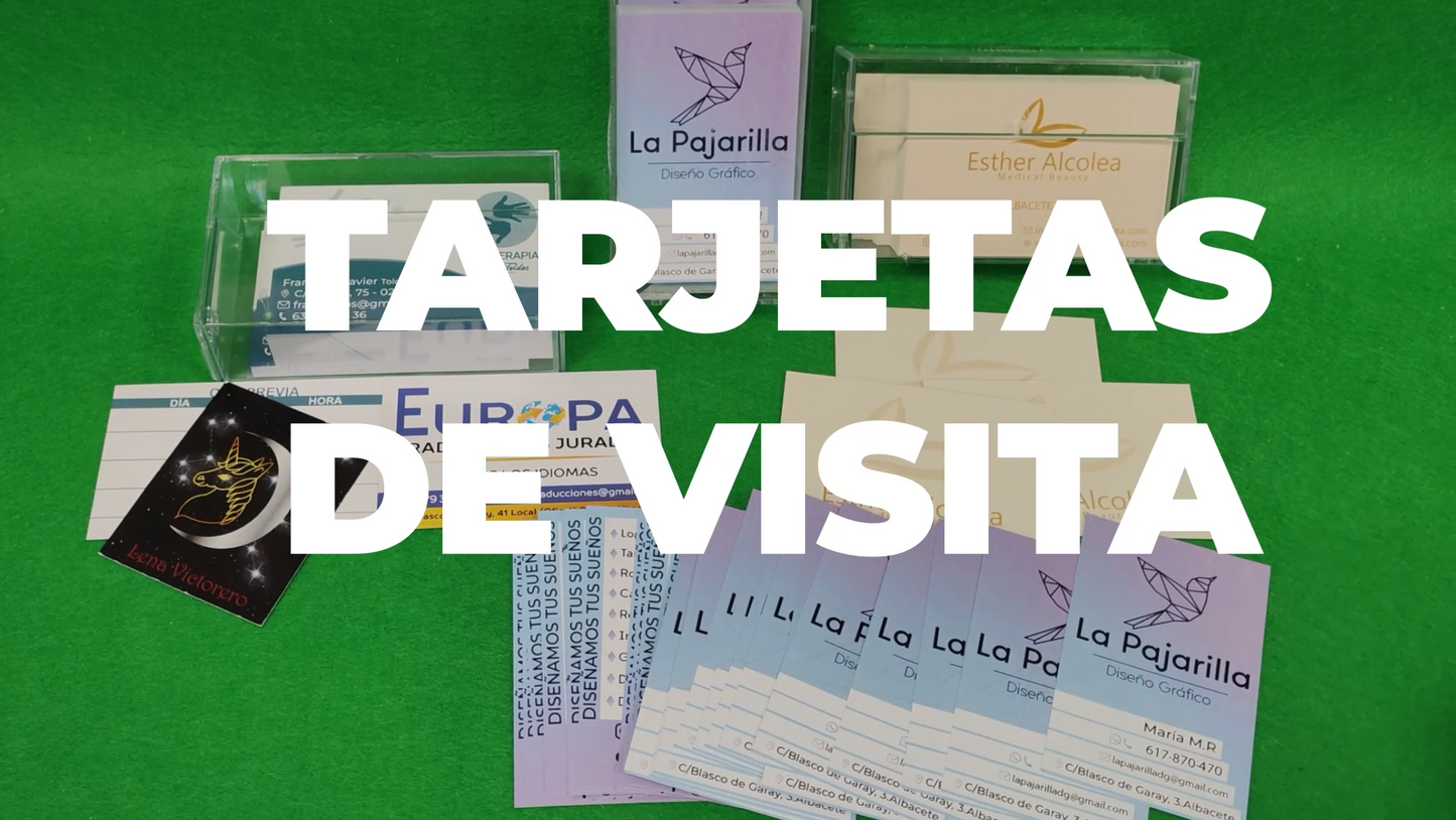 Diseño Personalizado de Tarjetas de Visita Profesionales (Formato Digital)