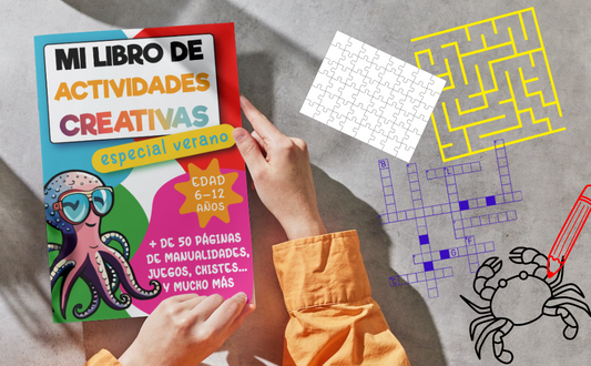 📘 Mi Libro de Actividades Creativas Especial Verano