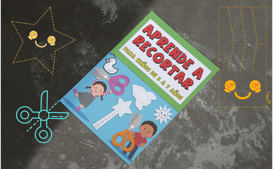 ✂️ Aprende a Recortar para Niños de 3 a 7 Años