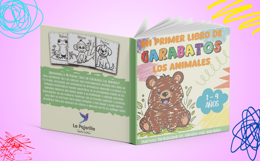🐾 Mi Primer Libro de Garabatos: Los Animales