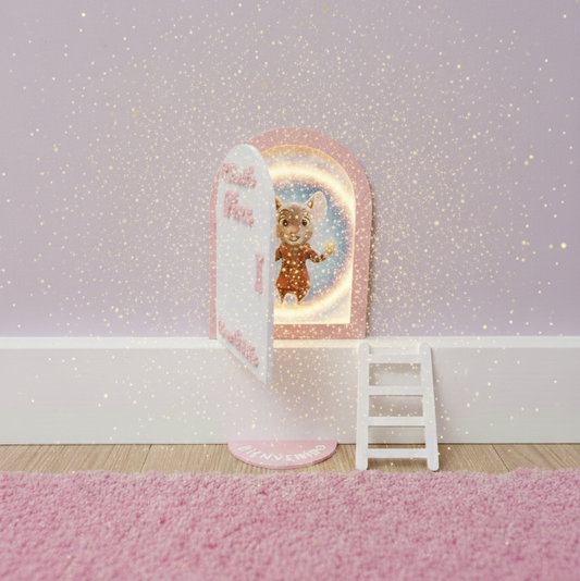 Puerta del Ratoncito Pérez personalizada 3D 🐭✨