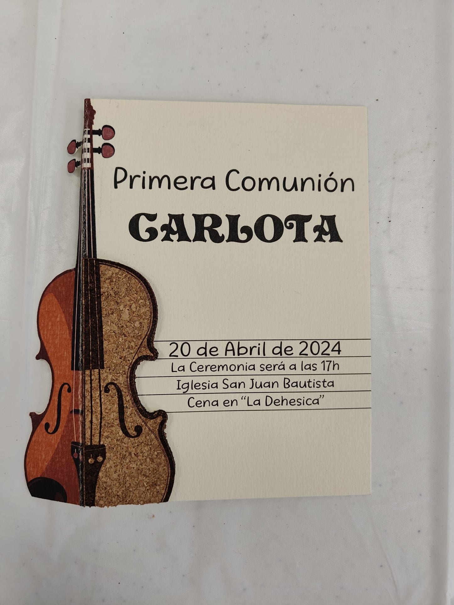 Diseño Personalizado de Invitaciones de Comunión (Formato Digital)
