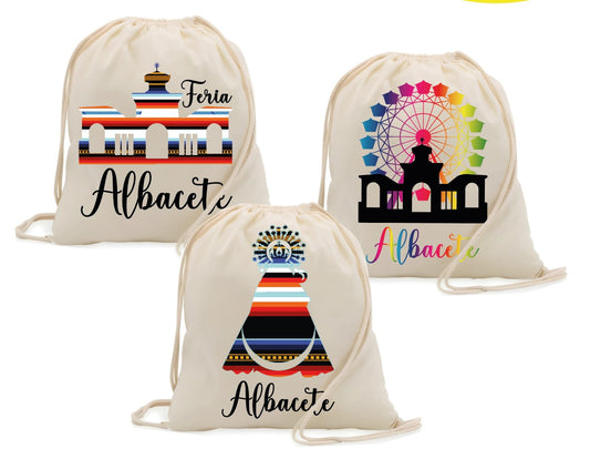 Mochila saco ecológica – Diseño manchego