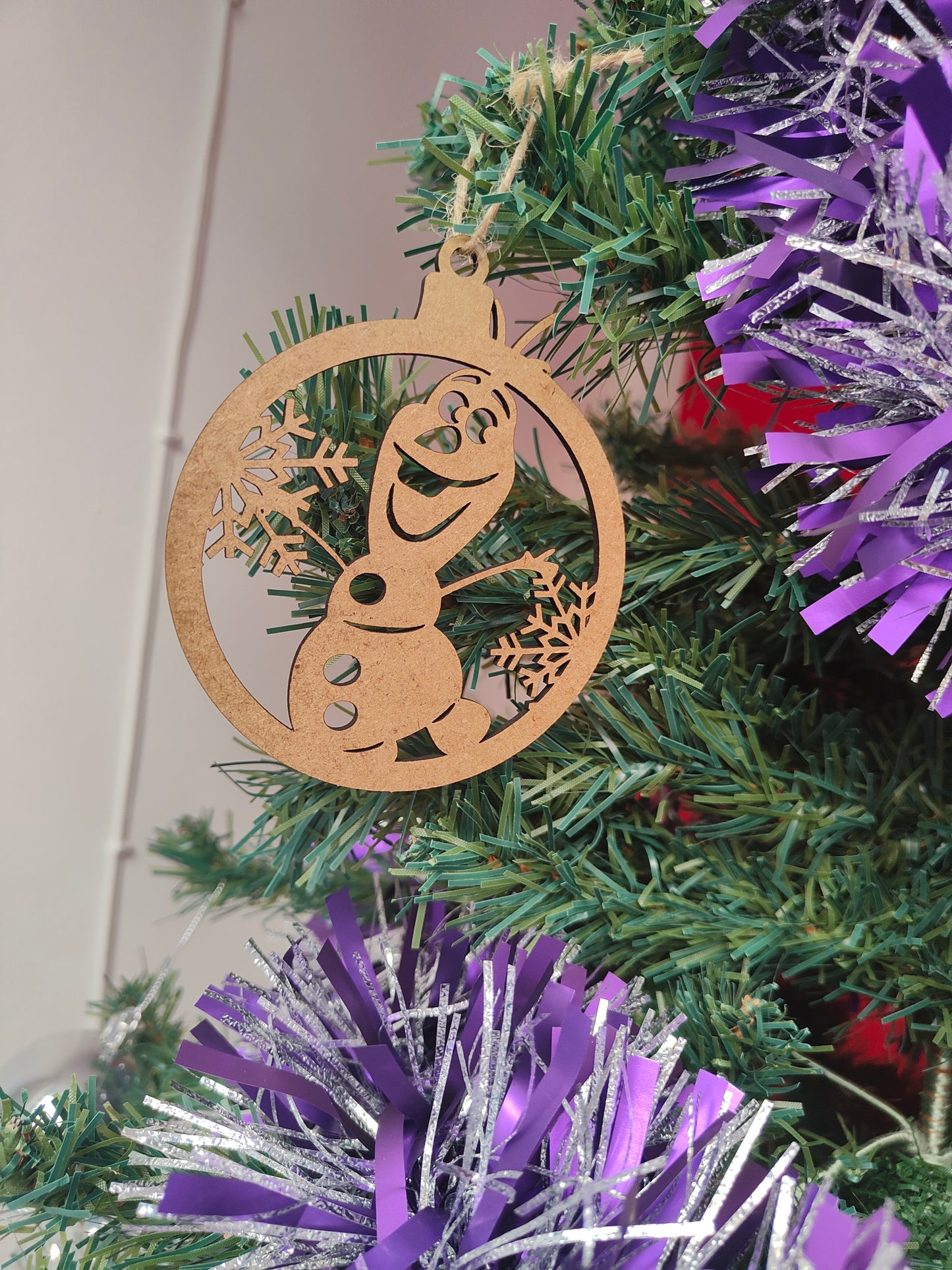 Bola de Navidad de madera personalizada