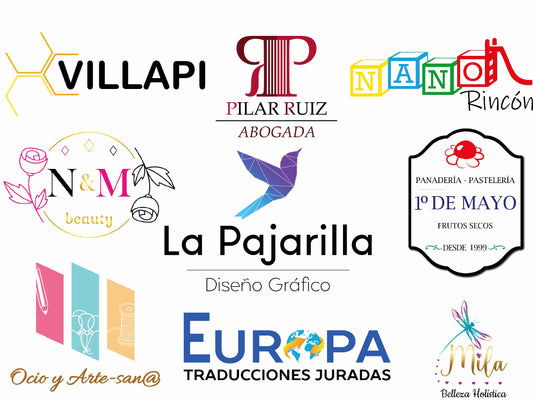 Diseño de logotipo profesional para marcas o eventos - pack básico