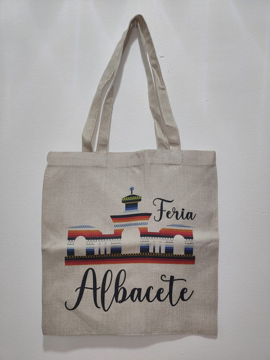 Totebag tela lino – Diseño manchego