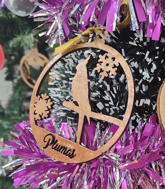 Bola de Navidad de madera – Mascotas