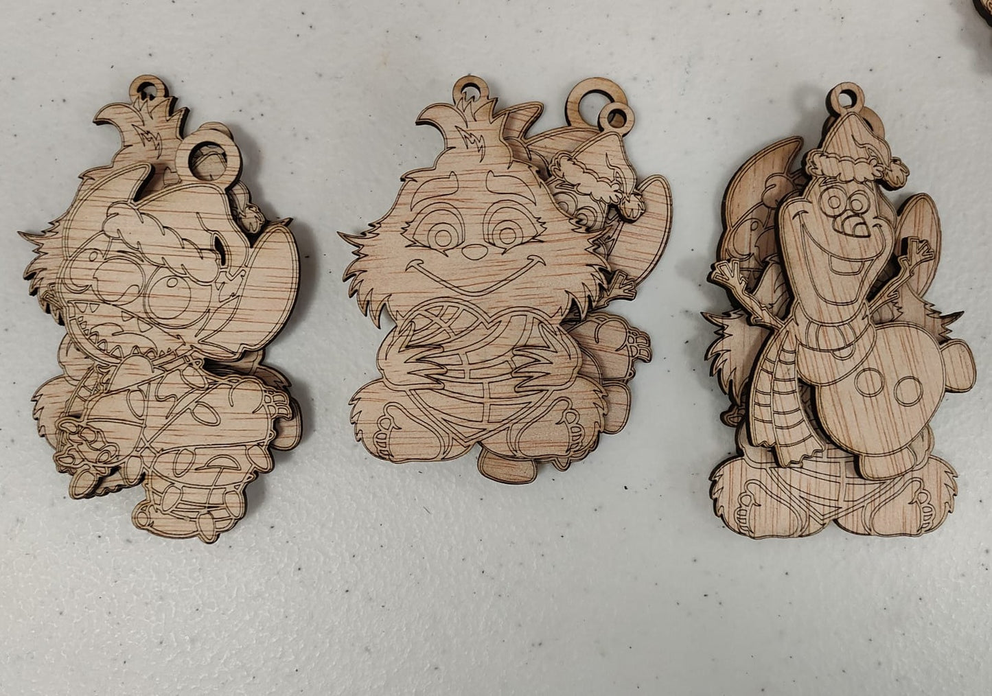 Pack “Crea tu adorno navideño” – Bolas de madera para colorear