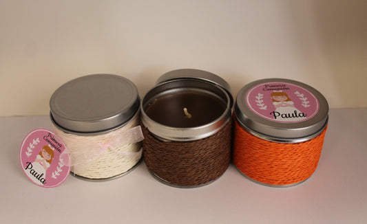 Vela grande trenzada – aromas surtidos